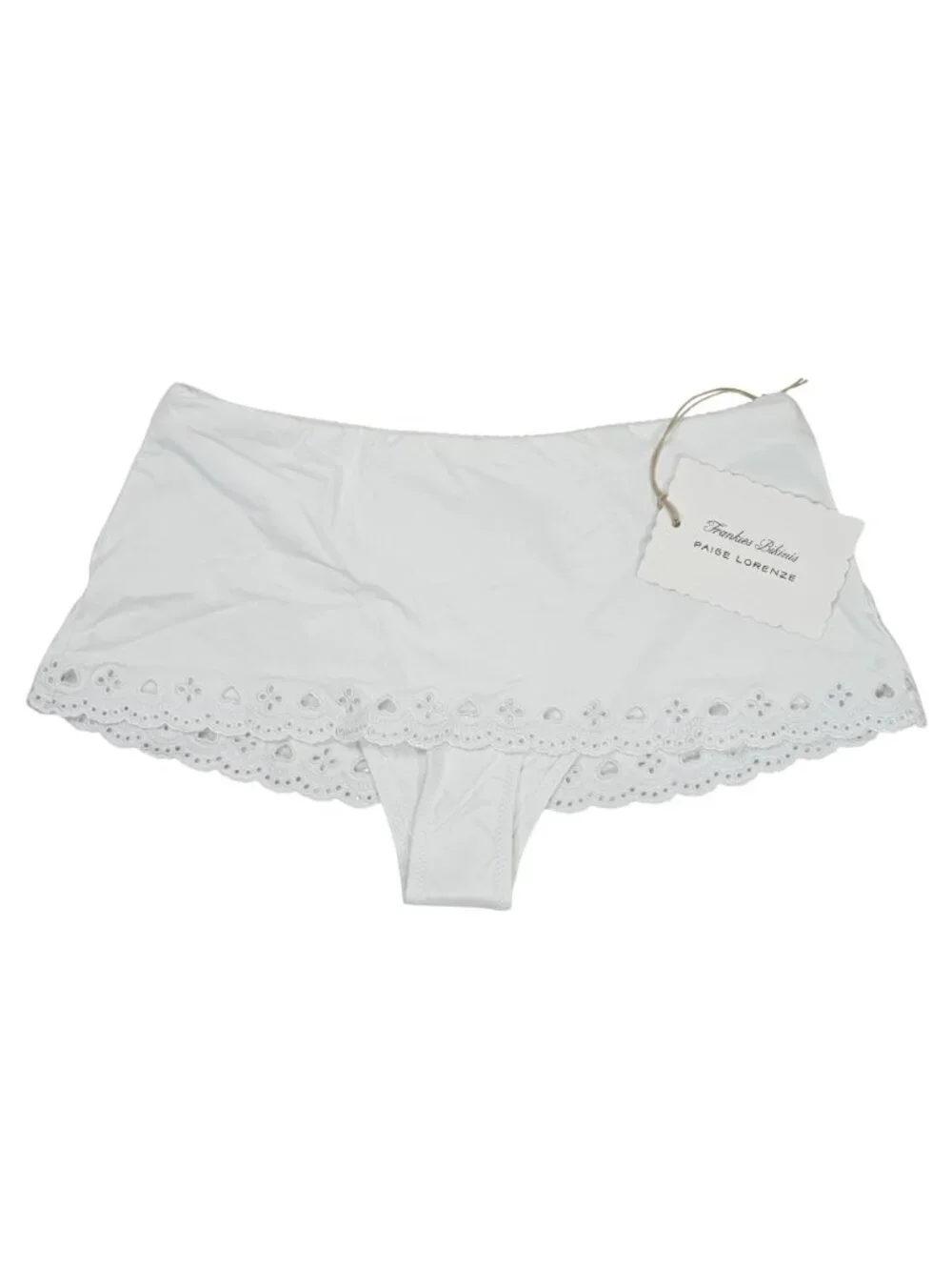 Frankies Bikinis x Paige Lorenze Clover Swim Skirt in Marry Me